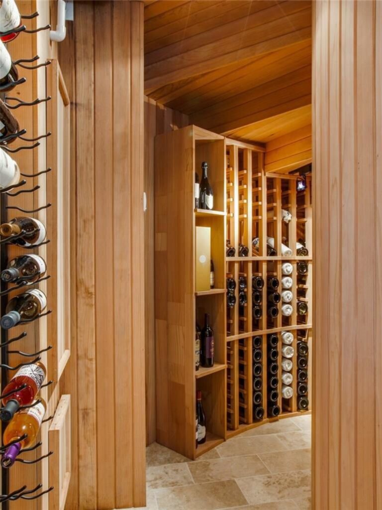 wine cellar - best custom home builder in Dallas tx - Nixon custom homes